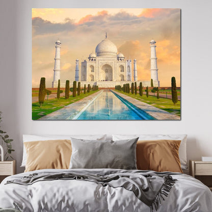 Taj Mahal Canvas Wall Art