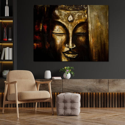 Buddha's Dream Canvas Wall Art