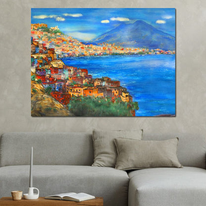 Naples Italy Canvas Wall Art