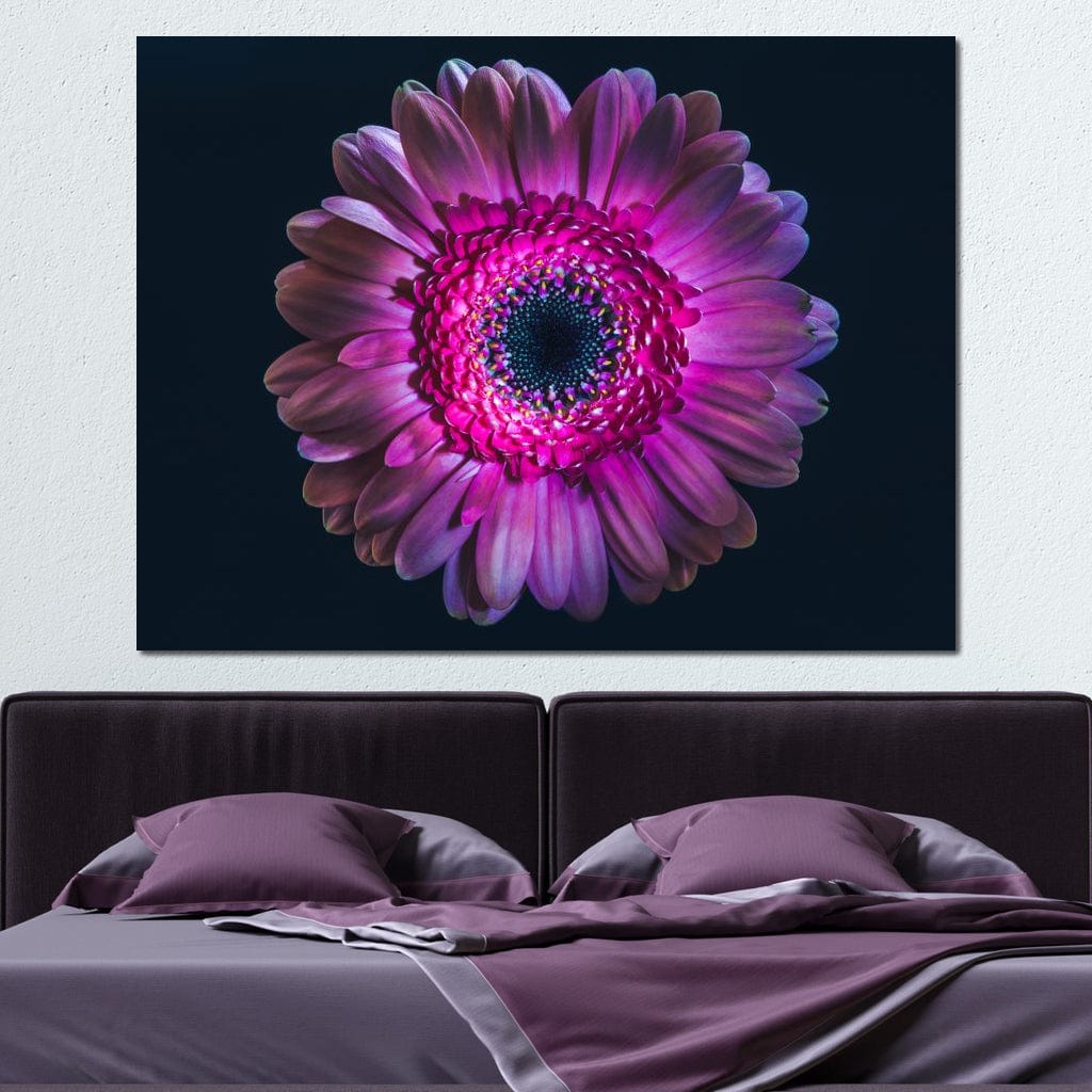Purple Petals Canvas Wall Art