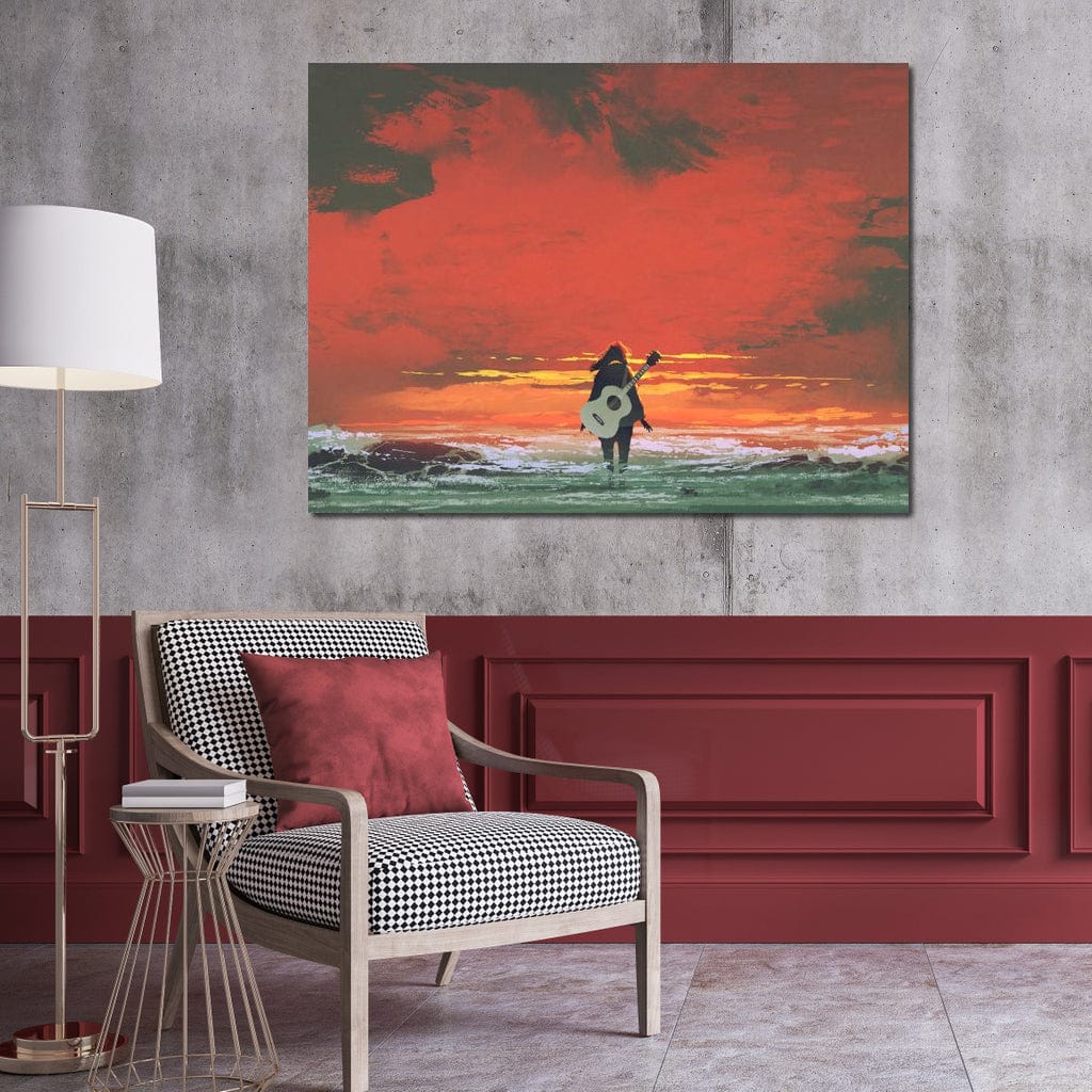 Looking for Inspiration Canvas Wall Art