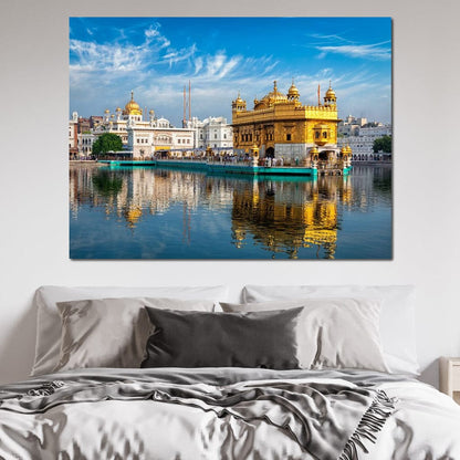 Golden Temple Amritsar Canvas Wall Art