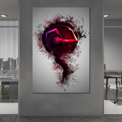 Artistic Female Concept Art Canvas Wall Art