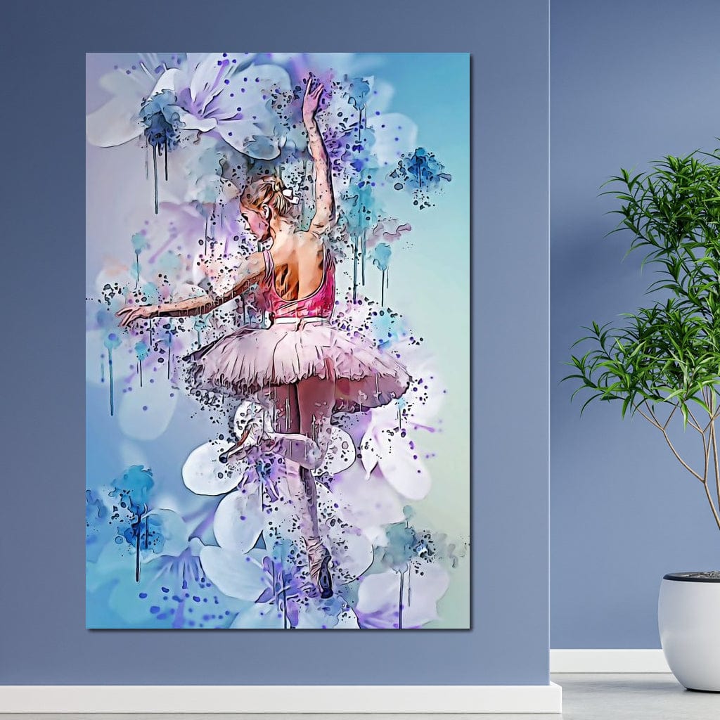 Floral Dance Canvas Wall Art