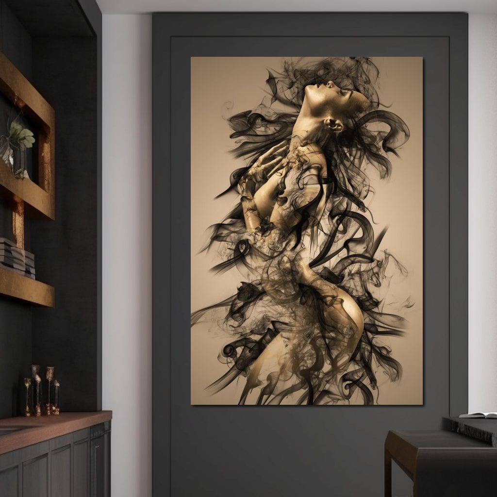 The Smoke Collection 01 Canvas Wall Art