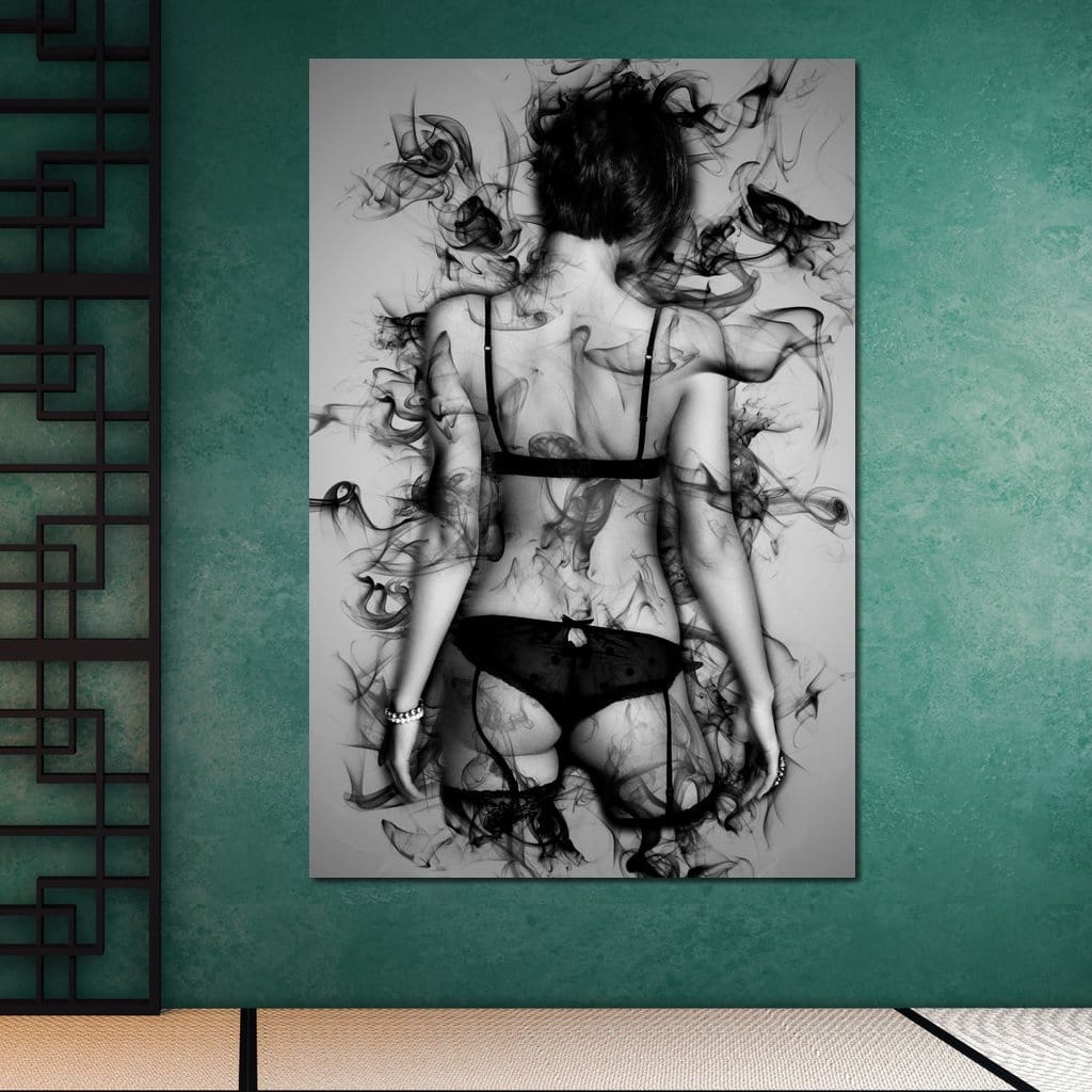 The Smoke Collection 04 Canvas Wall Art