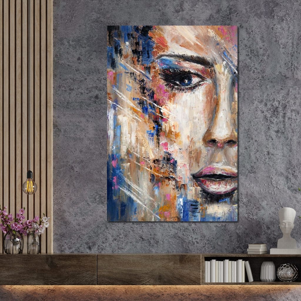 Lady M Portrait Canvas Wall Art