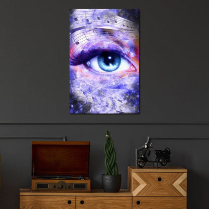 Musical Eye Canvas Wall Art
