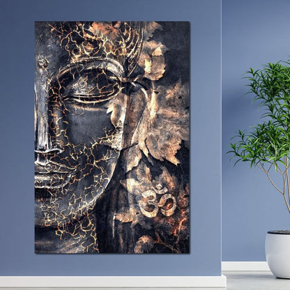 Gracious Buddha Canvas Wall Art
