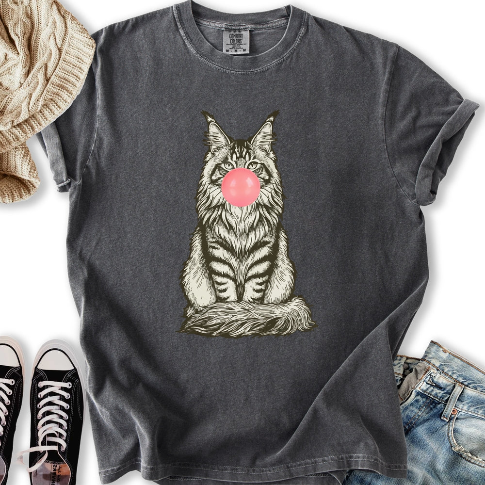 Maine Coon Bubblegum Relaxed Tee