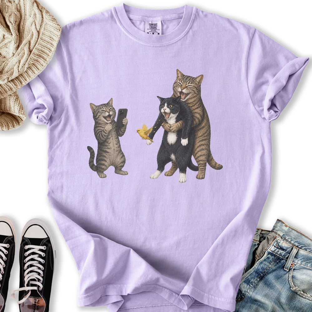 Cat Heimlich Prank Relaxed Tee