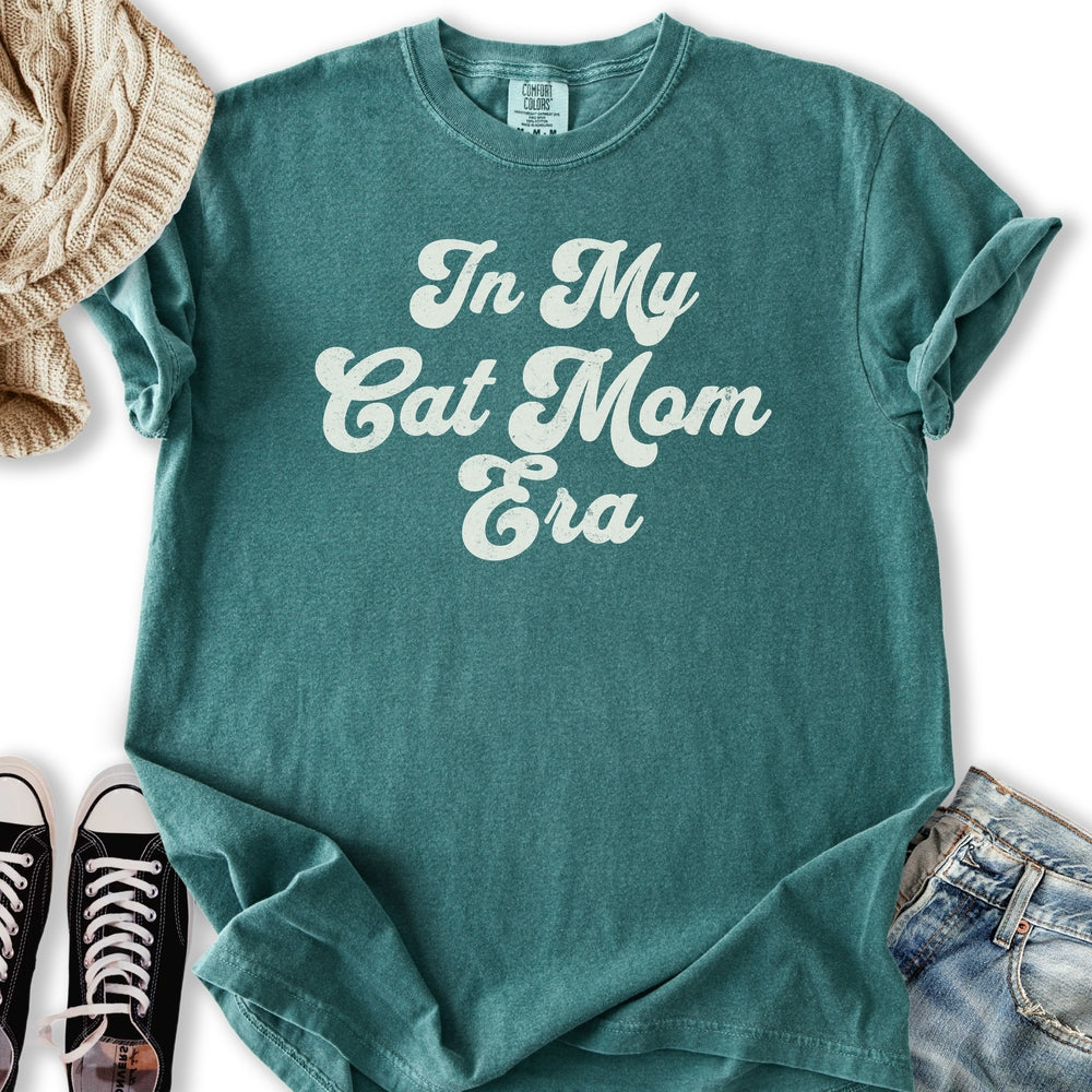 Cat Mom Era Relaxed Tee