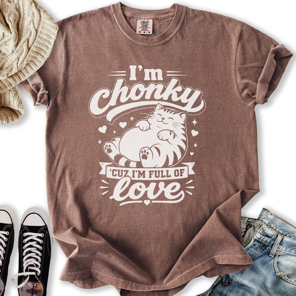 Love Chonky Cat Relaxed Tee