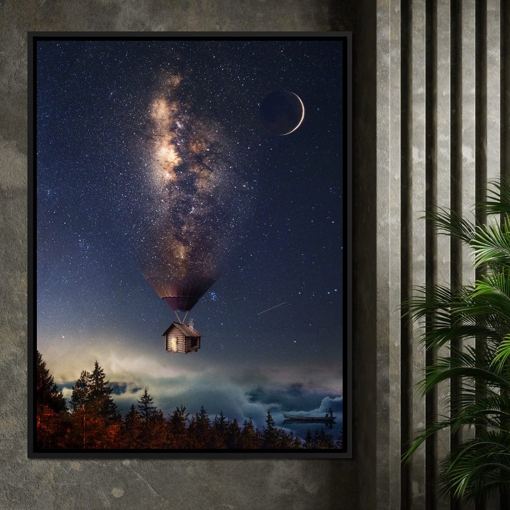 Milky Way Canvas Wall Art