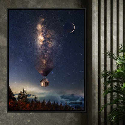 Milky Way Canvas Wall Art