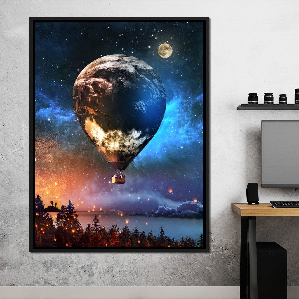 Earth Canvas Wall Art