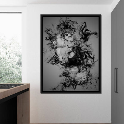 The Smoke Collection 06 Canvas Wall Art