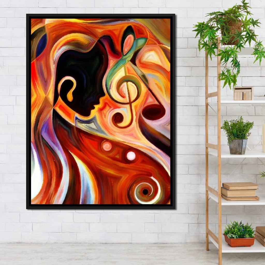 Perfect Notes Canvas Wall Art
