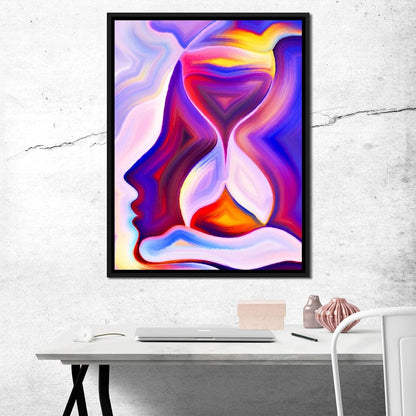 Time Consciousness Canvas Wall Art