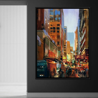 Pyrgonia City Canvas Wall Art
