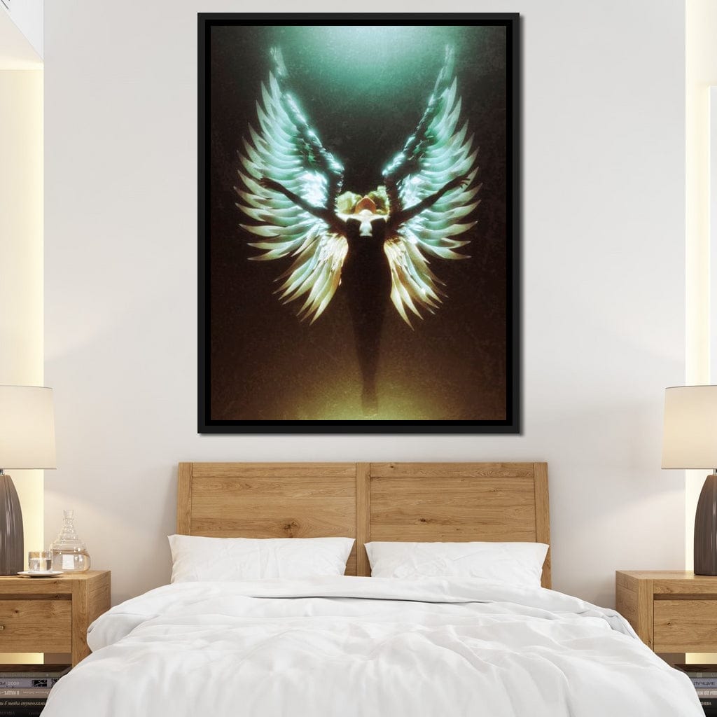 Angel Wings Ascending - G'n Art Canvas Wall Art