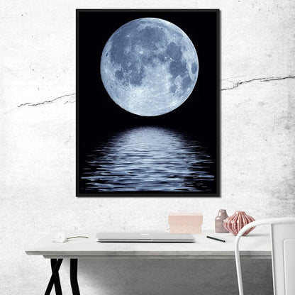 Shadow of The Night Canvas Wall Art