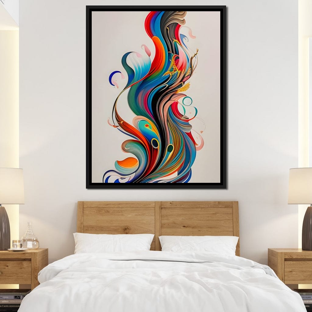 Colorful Contemporary Art 053 Canvas Wall Art