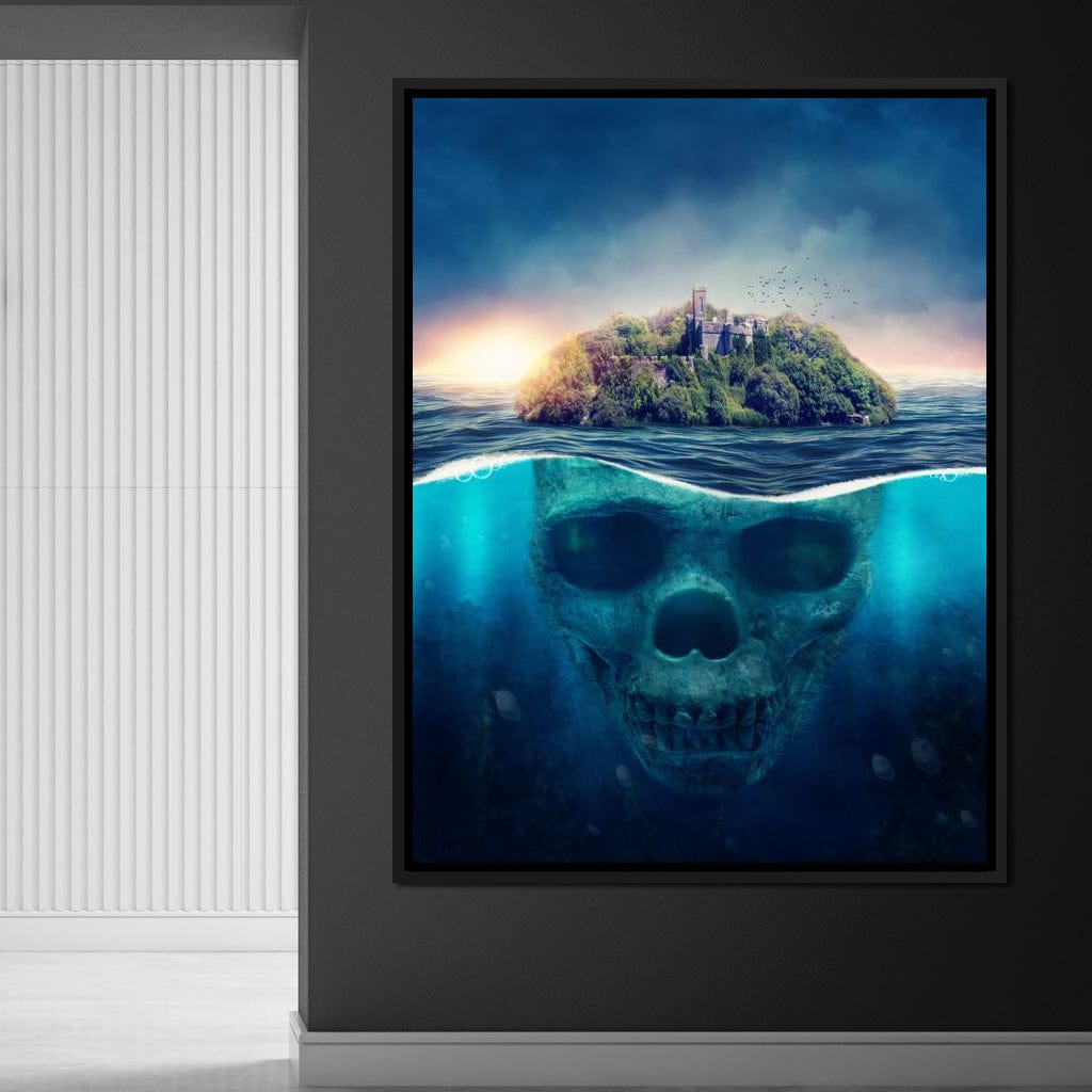 Skull Island Canvas Wall Art
