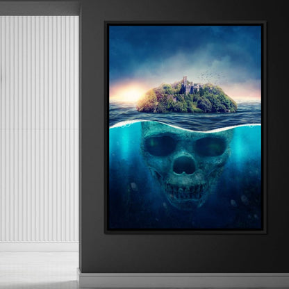Skull Island Canvas Wall Art