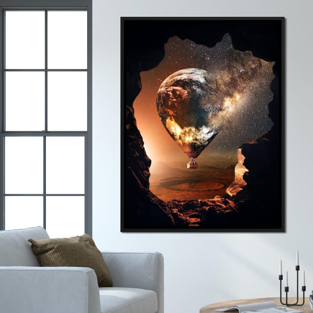 Dispersion Canvas Wall Art