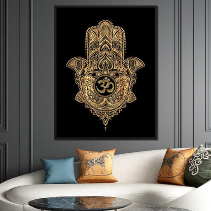 Hand of Fatima Canvas Wall Art