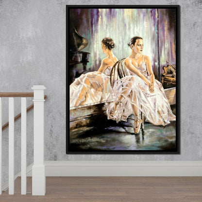 Ballet Conservatory Canvas Wall Art