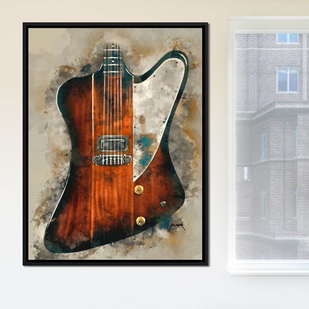 Eric Clapton's Electric Guitar Canvas Wall Art