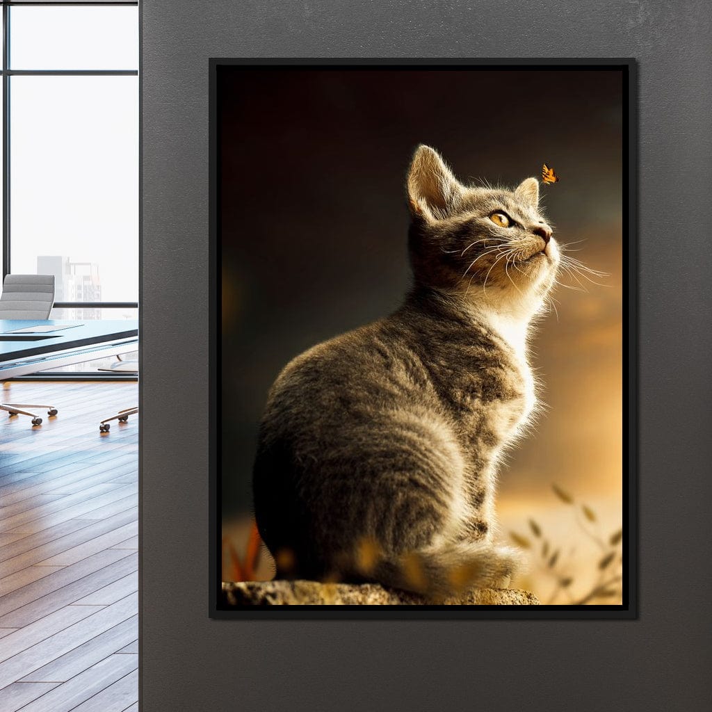 Cat Canvas Wall Art