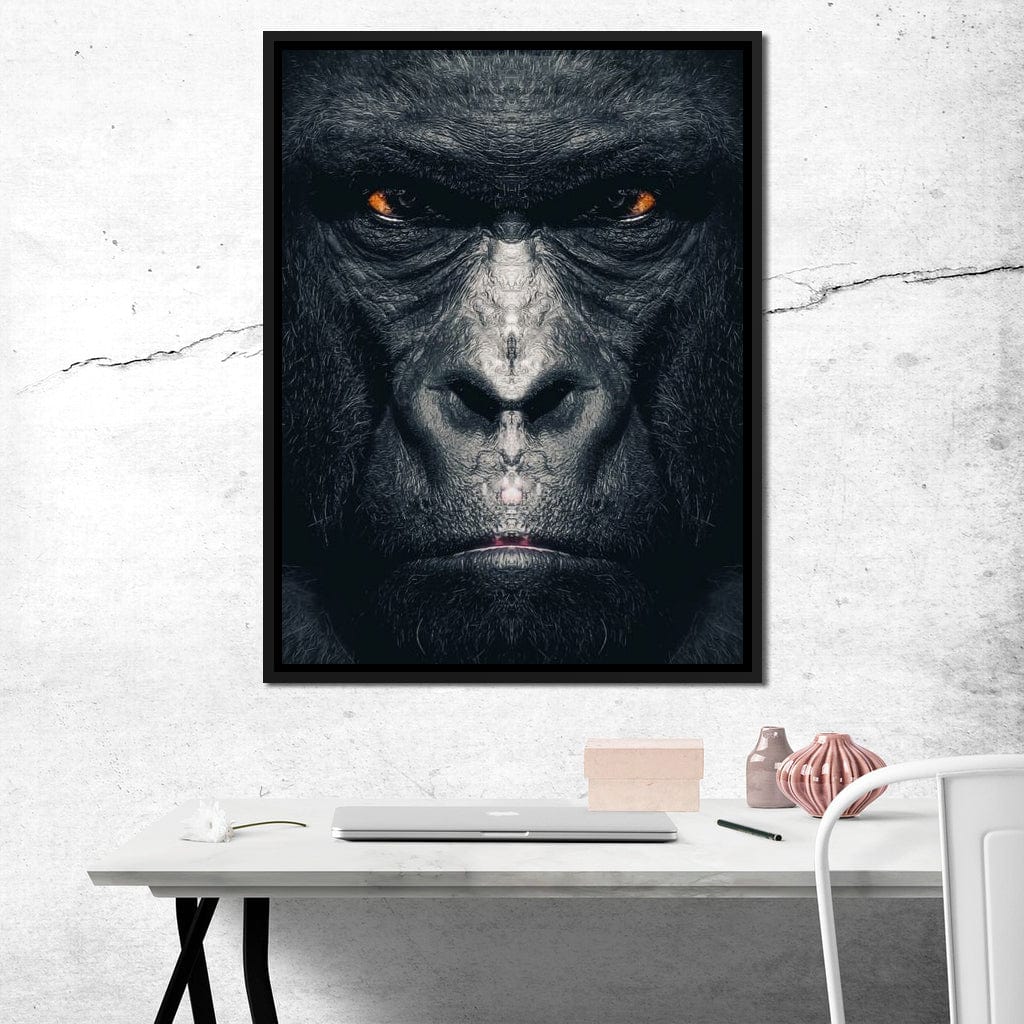 Gorilla Canvas Wall Art