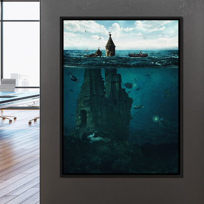 Lost City Canvas Wall Art