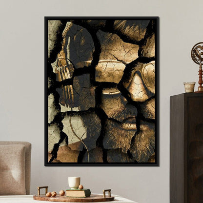 Gold Rush Canvas Wall Art