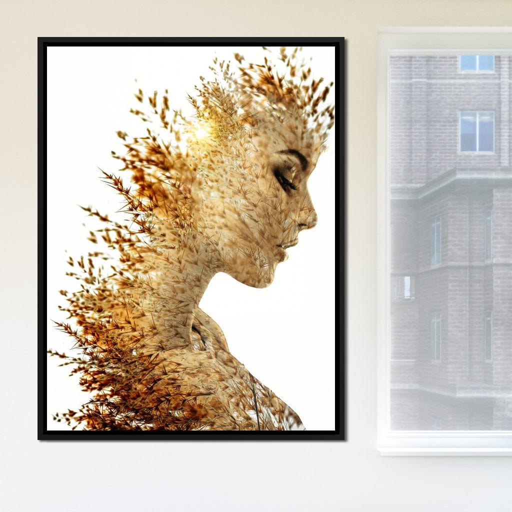 Harvest Queen Canvas Wall Art