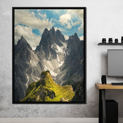 Cadini di Misurina Canvas Wall Art