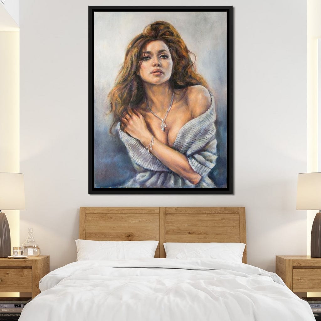 Sensual Portrait Canvas Wall Art