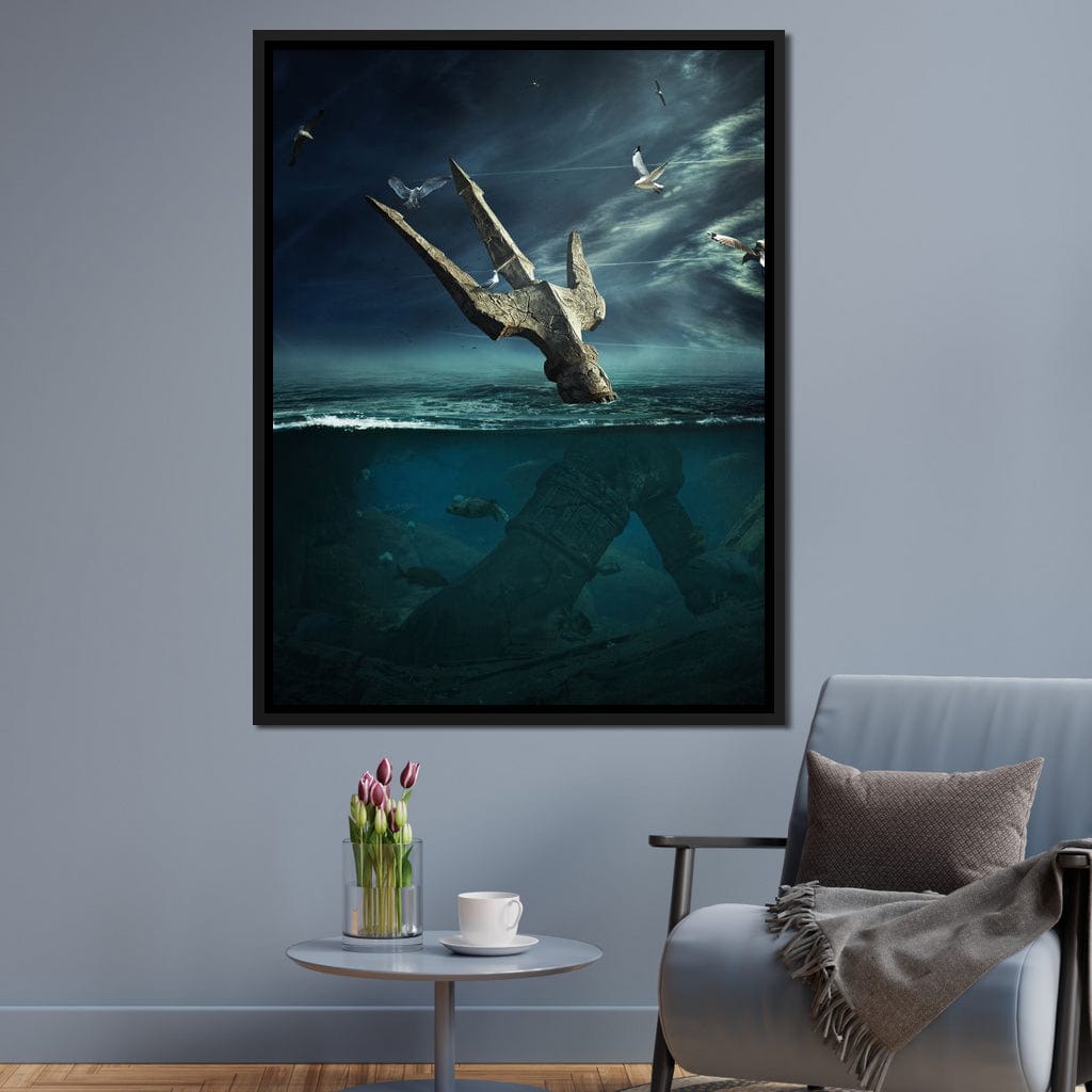 Last Hope - Poseidon Canvas Wall Art