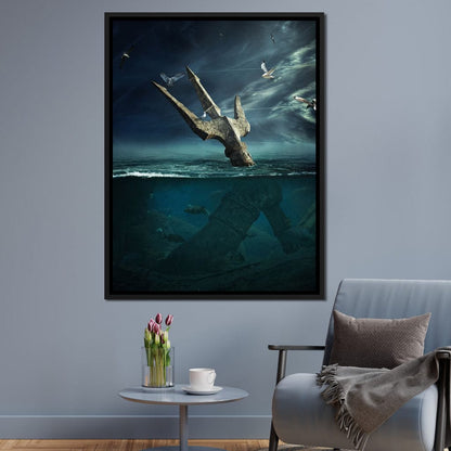 Last Hope - Poseidon Canvas Wall Art