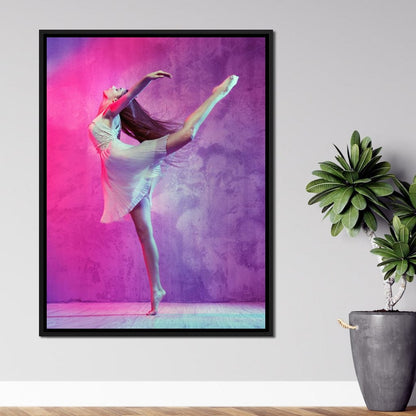 Ballet Dancer Canvas Wall Art