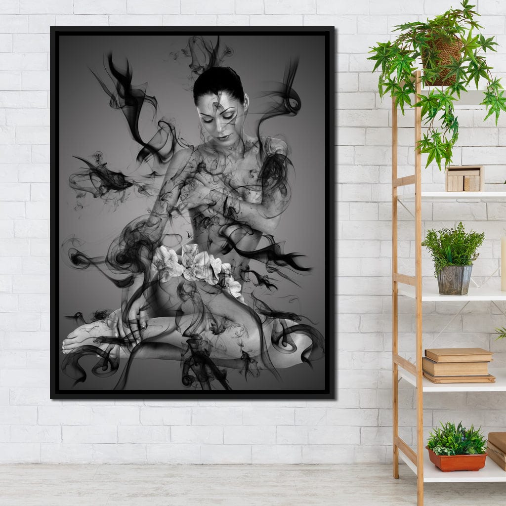 The Smoke Collection 07 Canvas Wall Art