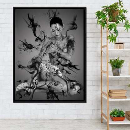 The Smoke Collection 07 Canvas Wall Art