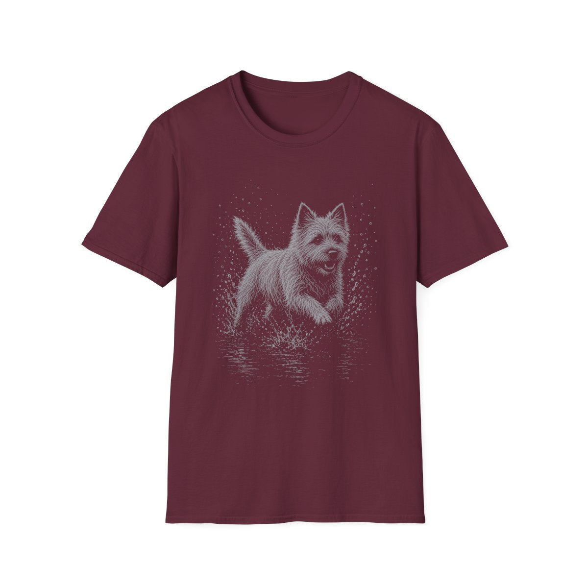 Cairn Terrier Water Run Tee