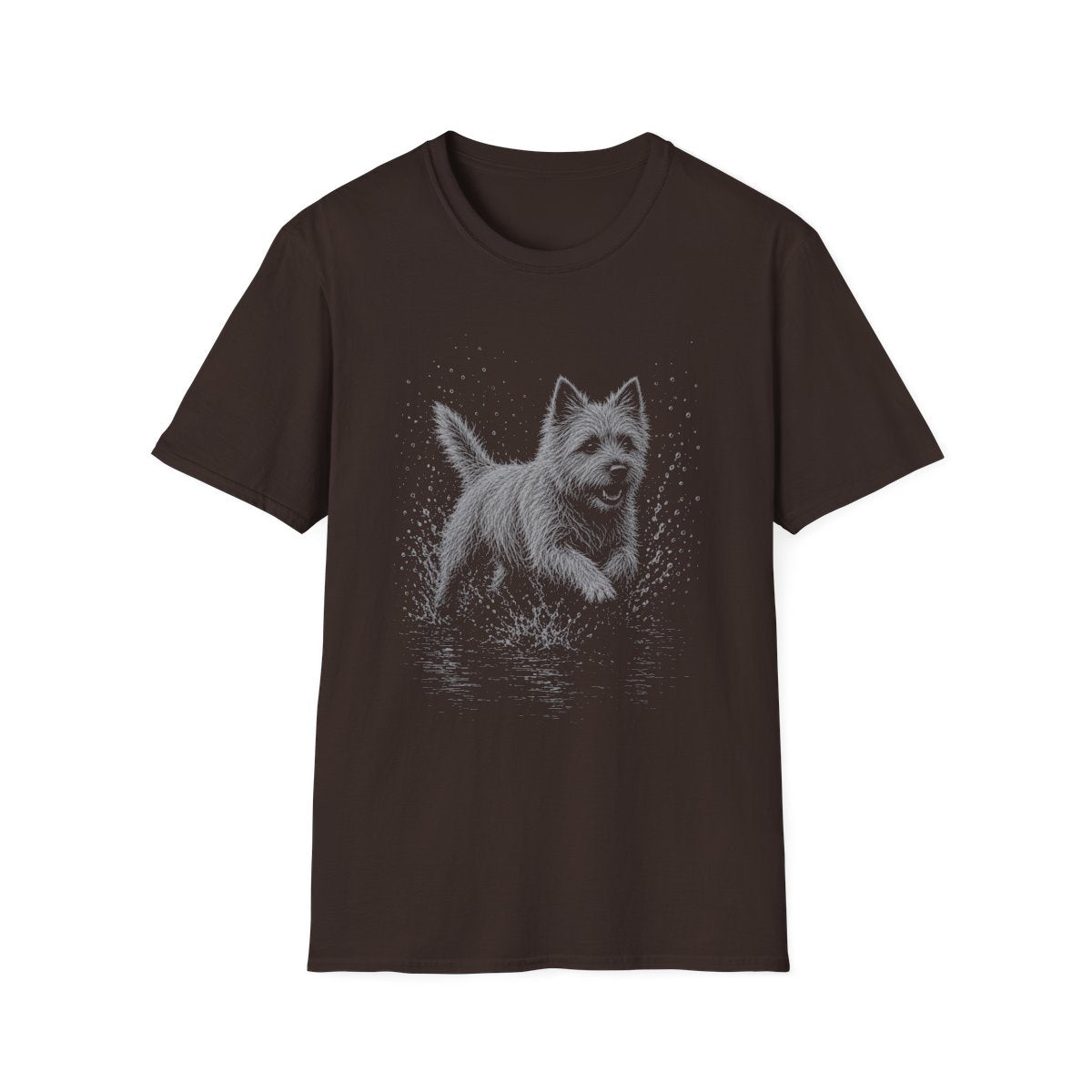 Cairn Terrier Water Run Tee