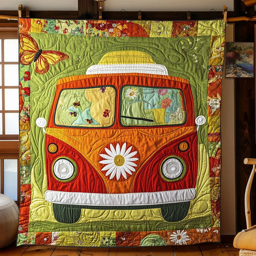 Camper Van Quilt Blanket