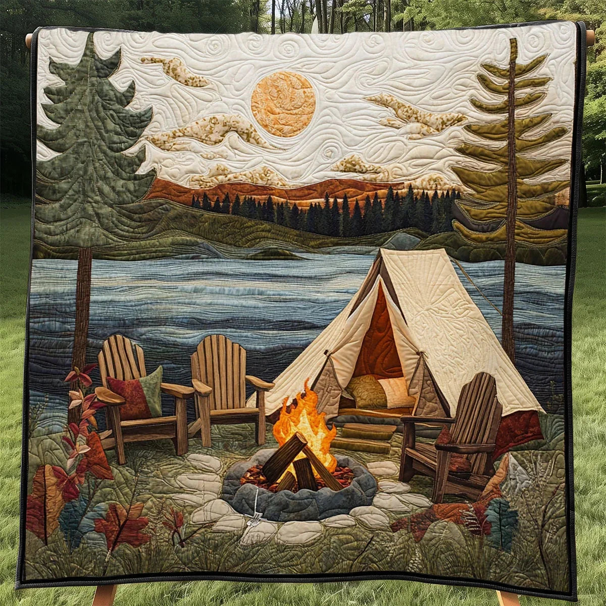 Camping Quilt Blanket