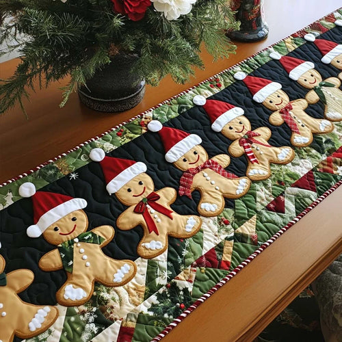 Candy Glow Quilted Table Runner